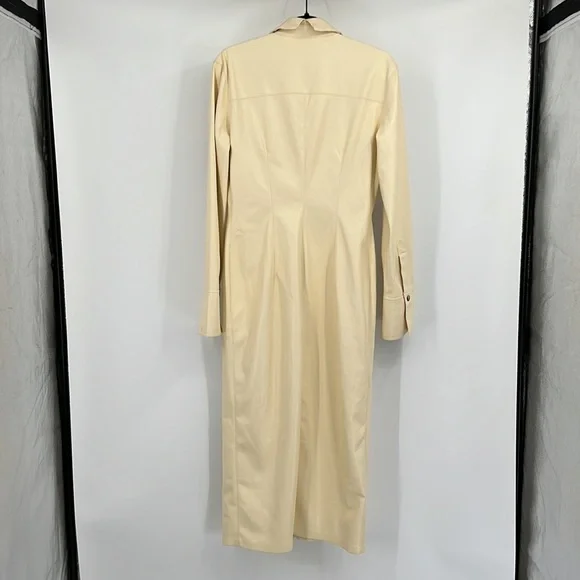 Nanushka Tegan Dress in Vanilla - Picture 12 of 14